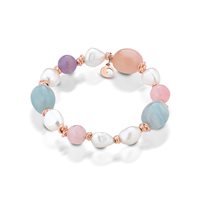 Bracciale Lelune Donna Nodo Summer in Perle LGBR293
